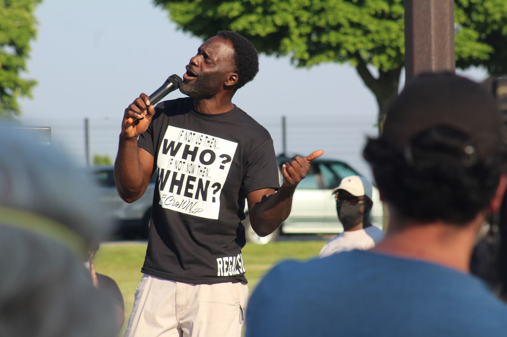 Tiwan Strong sings "A Change Is Gonna Come"